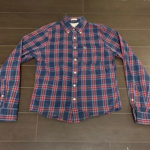 Abercrombie Men Muscle Button down Large